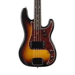 FENDER CUSTOM SHOP 1962 PRECISION BASS NOS ROSEWOOD - 3 TONE SUNBURST