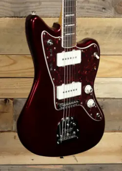 FENDER TROY VAN LEEUWEN SIGNATURE JAZZMASTER ELECTRIC GUITAR OXBLOOD W/  CASE