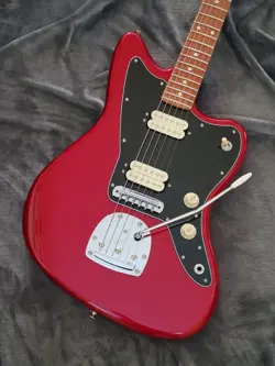 2023 FENDER PLAYER JAZZMASTER HH ELECTRIC GUITAR - CANDY APPLE RED   HARD CASE