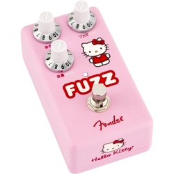 FENDER HELLO KITTY PINK FUZZ PEDAL FUZZ DISTORTION EFFECTS PEDAL FROM JAPAN