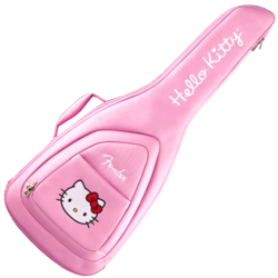 FENDER HELLO KITTY PINK ELECTRIC GUITAR GIG BAG FROM JAPAN