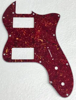 NEW GREAT-FOR FENDER '72 TELECASTER THINLINE PAF STYLE GUITAR PICKGUARD RED