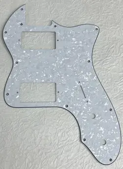 NEW GREAT-FOR FENDER '72 TELECASTER THINLINE PAF STYLE GUITAR PICKGUARD WHITE