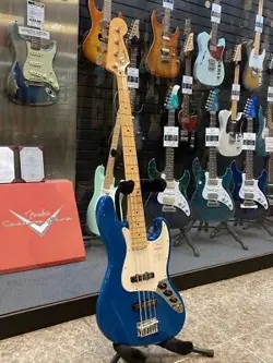 FENDER JAPAN HYBRID II JAZZ BASS / FOREST BLUE