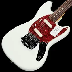 FENDER MADE IN JAPAN TRADITIONAL 60S MUSTANG OLYMPIC WHITE WEIGHT: 3.08KG