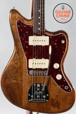 2008 FENDER ELVIS COSTELLO SIGNATURE JAZZMASTER WALNUT STAIN