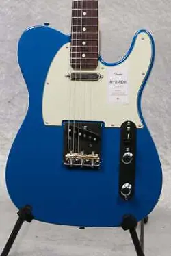 FENDER MADE IN JAPAN HYBRID II TELECASTER ROSEWOOD FOREST BLUE