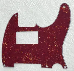 NEW GREAT-FOR FENDER ESQUIRE TELECASTER 5 HOLE PAF STYLE GUITAR PICKGUARD RED