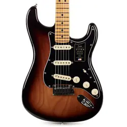 USED FENDER AMERICAN ULTRA LUXE STRATOCASTER MAPLE 2-COLOR SUNBURST