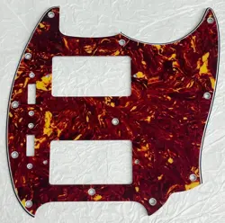 NEW GREAT-FOR FENDER US MUSTANG WITH PAF PICKUP STYLE GUITAR PICKGUARD RED