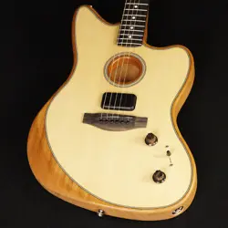 FENDER AMERICAN ACOUSTASONIC JAZZMASTER NATURAL S N:US233559A