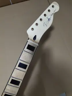 LOW PRICE GLOSS 22 FRET TELE ELECTRIC GUITAR NECK MAPLE FOR DIY FENDER REPLACE