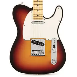 USED FENDER AMERICAN ULTRA TELECASTER MAPLE - ULTRABURST