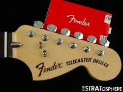 FENDER CHRIS SHIFLETT DELUXE TELECASTER NECK   TUNERS TELE ROSEWOOD 12
