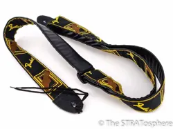 FENDER STRAT DELUXE LOGO, GUITAR STRAP MONOGRAM, CLAPTON SIGNATURE!!