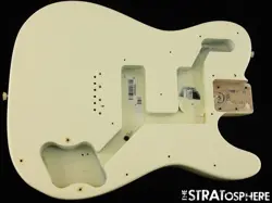 FENDER AMERICAN PROFESSIONAL II TELECASTER DELUXE BODY, TELE OLYMPIC WHITE