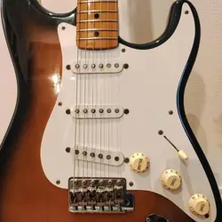 FENDER JAPAN STRATOCASTER ST57 ELECTRIC GUITAR  USED FREE SHIPPING FROM JAPAN