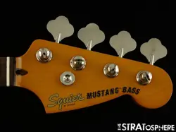 FENDER SQUIER CLASSIC VIBE 60S MUSTANG BASS GUITAR NECK   TUNERS GUITAR LAUREL