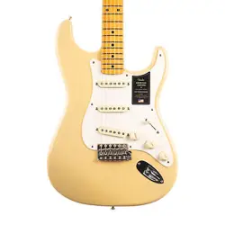 USED FENDER AMERICAN VINTAGE II 1957 STRATOCASTER MAPLE - VINTAGE BLONDE