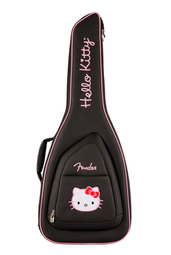 FENDER HELLO KITTY BLACK ELECTRIC GUITAR GIG BAG FROM JAPAN