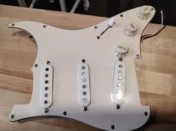 USED FENDER LOADED PICKGUARD WITH PURE VINTAGE 59'S