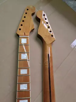 22 FRETS ELECTRIC GUITAR NECK CANADA MAPLE FRETBOARD FOR FENDER ST REPLACEMENT