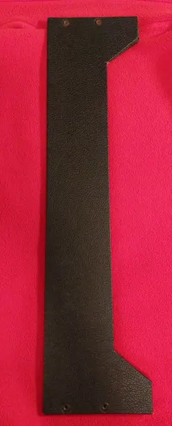 VINTAGE FENDER TWIN REVERB AMP BACK PANEL