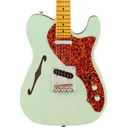 USED FENDER AMERICAN PROFESSIONAL II TELECASTER THINLINE - SURF GREEN