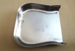 FENDER TELECASTER CHROME ASHTRAY BRIDGE COVER