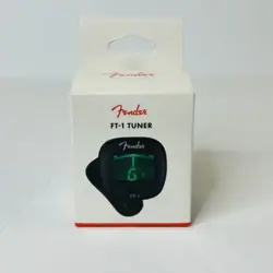 FENDER FT-1 PROFESSIONAL CLIP ON TUNER  BLACK