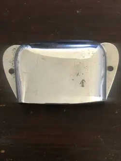 VINTAGE 1960S-1970S FENDER PRECISION BASS BRIDGE COVER PLATE USA CHROME PBASS