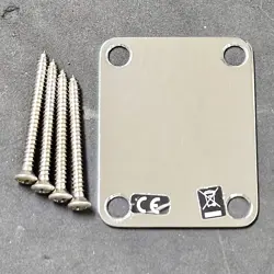 2015 FENDER NASHVILLE TELE BLANK NECK PLATE & SCREWS STRAT TELE ELECTRIC GUITAR