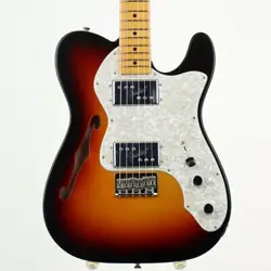 FENDER AMERICAN VINTAGE II 1972 TELECASTER THINLINE 3-COLOR SUNBURST SAFE DELIVE