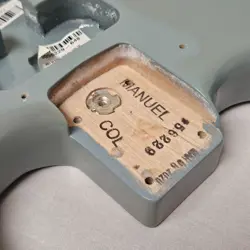 2020 FENDER AMERICAN PROFESSIONAL STRAT ALDER BODY SONIC GRAY USA GUITAR