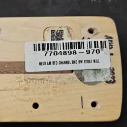 2023 FENDER STRATOCASTER ROSEWOOD CHANNEL BOUND NECK - USA STRAT ELECTRIC GUITAR