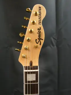 FENDER SQUIER 40TH ANNIVERSARY TELECASTER, ELECTRIC GUITAR - GOLD EDITION