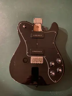 FENDER BLACK DOVE TELECASTER BODY