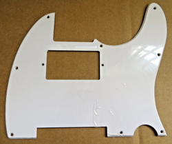 PICKGUARD FOR FENDER® TELECASTER® TELE® GUITAR - SOLID WHITE