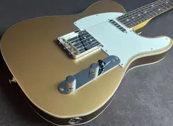 FENDER JV MODIFIED 60S CUSTOM TELECASTER FIREMIST GOLD ELECTRIC GUITAR