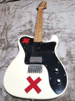 SQUIER BY FENDER DERYCK WHIBLEY SIGNATURE TELECASTER SUM41 ELECTRIC GUITAR