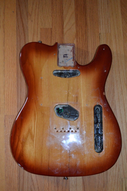 1978 FENDER TELECASTER BODY SIENNA BURST