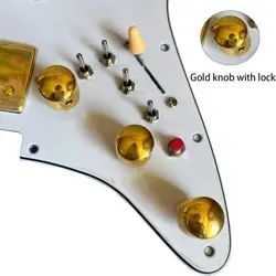 FOR FENDER PREWIRED LOADED PICKGUARD COIL SPLITTING ALNICO 5 HUMBUCKER PICKUPS