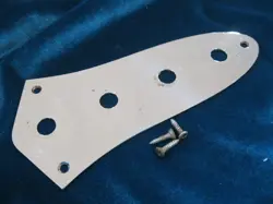 VINTAGE 1970'S FENDER JAZZ BASS CONTROL PLATE CAVITY COVER