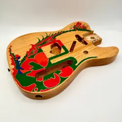 FENDER JIMMY PAGE DRAGON TELECASTER ASH BODY MINT 24113