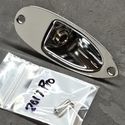 2017 FENDER USA STRAT OUTPUT JACK ASSEMBLY   SCREWS AMERICAN PROFESSIONAL GUITAR