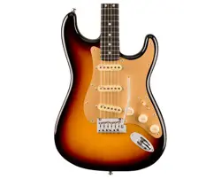 USED FENDER AMERICAN ULTRA II STRATOCASTER - ULTRABURST W/EBONY FB