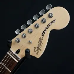 SQUIER BY FENDER USED AFFINITY SERIES STRATOCASTER QMT CRIMSON RED TRANSPARENT S