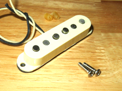 FENDER 2020 USA WHITE ERIC JOHNSON SIGNATURE STRATOCASTER NECK PICKUP