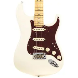 USED FENDER AMERICAN PROFESSIONAL II STRATOCASTER MAPLE - OLYMPIC WHITE