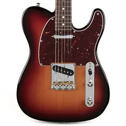 USED FENDER AMERICAN PROFESSIONAL II TELECASTER ROSEWOOD - 3 COLOR SUNBURST